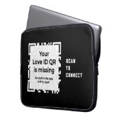 Housse Pour Ordinateur Portable Laptopschutzhülle - NOIR - QR - Collection PURE (devant gauche)