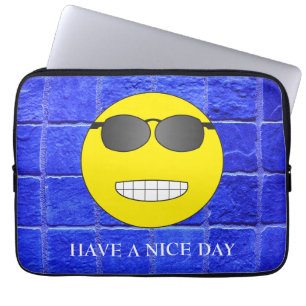 Housse Pour Ordinateur Portable Laptoptasche 13" Bonne journée