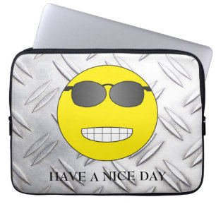 Housse Pour Ordinateur Portable Laptoptasche 13" Bonne journée