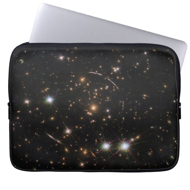 Housse Pour Ordinateur Portable L'Arc Sunburst Dans Un Gros Cluster Galaxy (Devant)