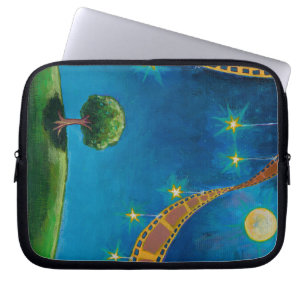 Housse Pour Ordinateur Portable L'art de paysage filme le ciel nocturne de