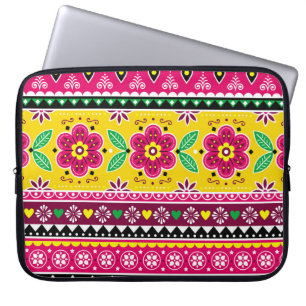 Housse Pour Ordinateur Portable L'art des camions indiens ou pakistanais s'est ins
