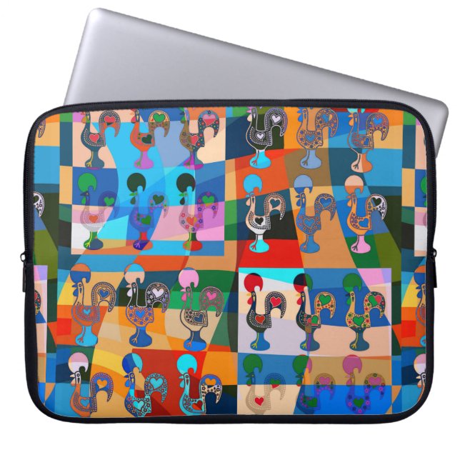 Housse Pour Ordinateur Portable L'art populaire portugais (Devant)