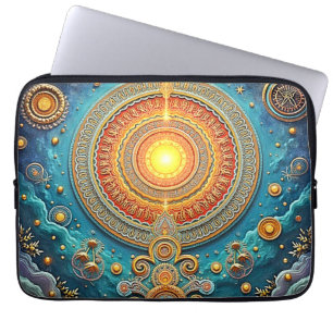 Housse Pour Ordinateur Portable L'art spirituel Mandala