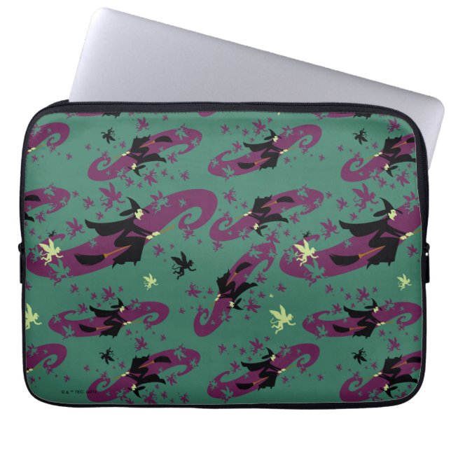 Housse Pour Ordinateur Portable L'Assistant D'Oz™ | Motif Wicked Witch™ (Devant)
