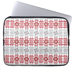 Housse Pour Ordinateur Portable Latvian Morning SUN geometric pattern VIII