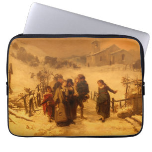 Housse Pour Ordinateur Portable L'avalanche (par Gerolamo Induno)