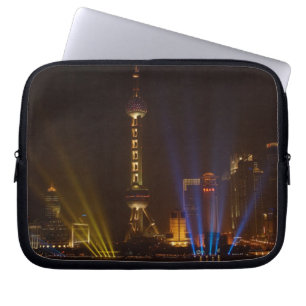 Housse Pour Ordinateur Portable Le Bund (front de mer) à Shanghai.Regarder