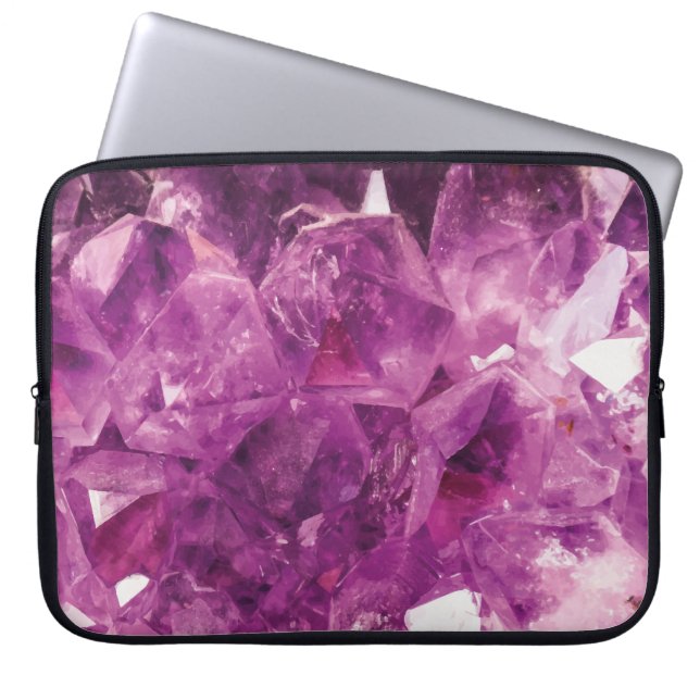 Housse Pour Ordinateur Portable Le cristal de violet (Devant)