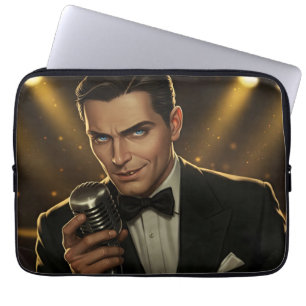 Housse Pour Ordinateur Portable Le Crooner de minuit