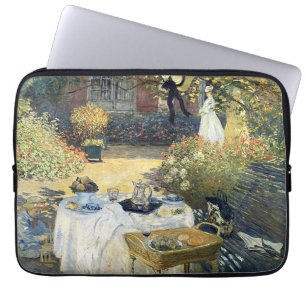 Housse Pour Ordinateur Portable Le déjeuner Claude Monet