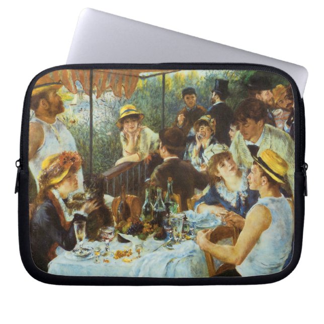 Housse Pour Ordinateur Portable Le déjeuner des canotiers de Pierre Renoir (Devant)