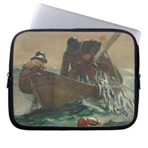 Housse Pour Ordinateur Portable Le filet d'harengs, 1885 (huile sur la toile)