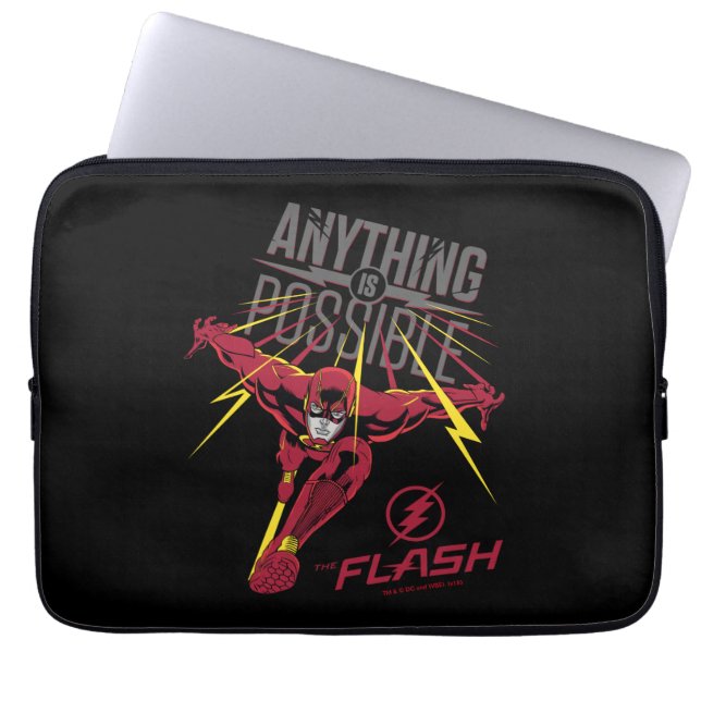Housse Pour Ordinateur Portable Le Flash | "Tout est possible" (Devant)