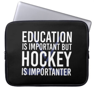 Housse Pour Ordinateur Portable Le hockey est important Drôle Drôle cadeaux de hoc
