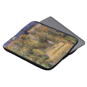 Housse Pour Ordinateur Portable Le Jardin de l'artiste à Vétheuil de Claude Monet