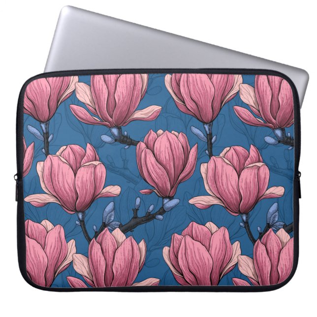 Housse Pour Ordinateur Portable Le jardin de Magnolia (Devant)