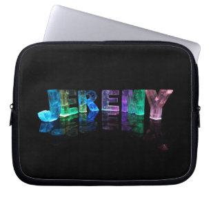 Housse Pour Ordinateur Portable Le Jeremy nommé dans 3D s'allume (la photographie)