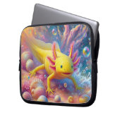 Housse Pour Ordinateur Portable Le joyeux Axolotl (devant gauche)