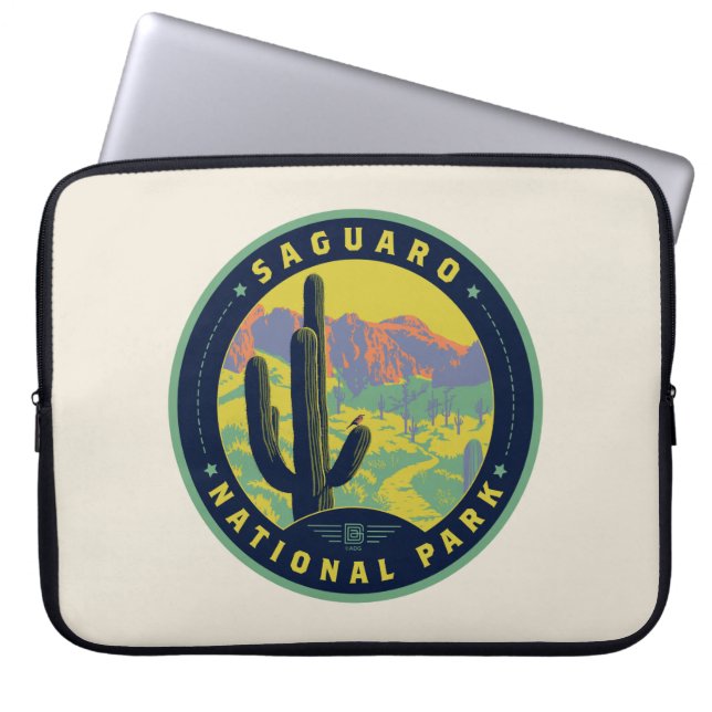 Housse Pour Ordinateur Portable Le Parc national du Saguaro (Devant)