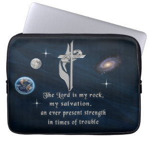 Housse Pour Ordinateur Portable Le Seigneur est mon rocher