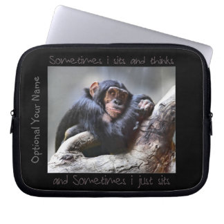 Housse Pour Ordinateur Portable Le singe se repose