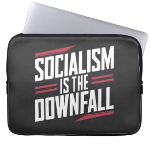 Housse Pour Ordinateur Portable Le socialisme est la chute et le capitalisme est l