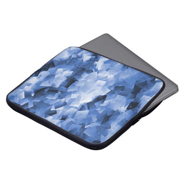 Housse Pour Ordinateur Portable Le temps du Bluezy....... (Devant haut)