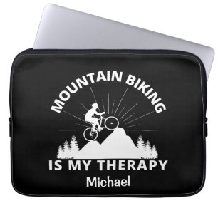 Housse Pour Ordinateur Portable Le VTT est ma thérapie