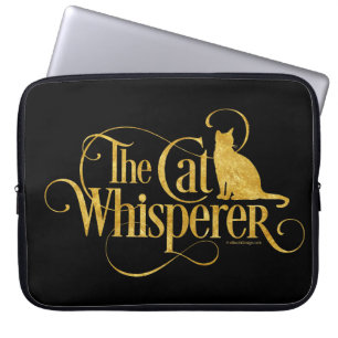 Housse Pour Ordinateur Portable Le Whisperer de chat
