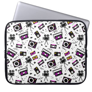 Housse Pour Ordinateur Portable Lecteur de musique, magnétophone, bande vidéo, cam