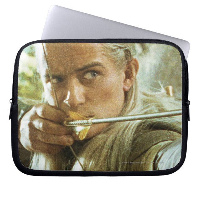 Housse Pour Ordinateur Portable LEGOLAS GREENLEAF™ Bow 2 (Devant)