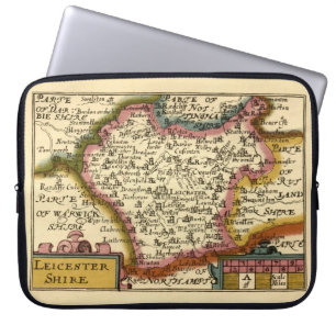 Housse Pour Ordinateur Portable Leicestershire Comté Angleterre Ancien Antiquaire