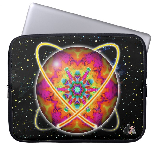 Housse Pour Ordinateur Portable Lektron Orbz (Devant)