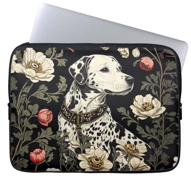 Housse Pour Ordinateur Portable L'élégante Dalmatie William Morris Inspiré (Devant)