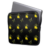 Housse Pour Ordinateur Portable Lemons and flowers (devant gauche)
