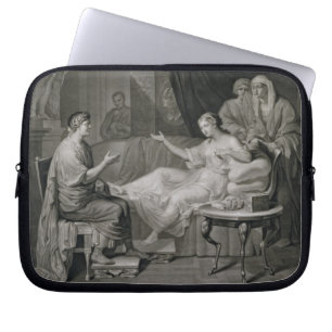 Housse Pour Ordinateur Portable L'entrevue d'Augustus et de Cléopâtre, gravée