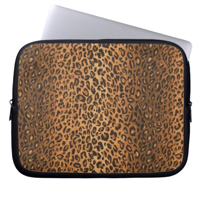 Housse pour ordinateur portable Léopard (Devant)