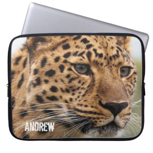 Housse Pour Ordinateur Portable Leopard à manches d'ordinateur portable