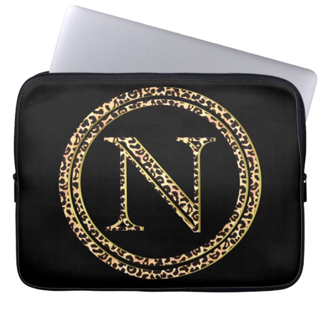 Housse Pour Ordinateur Portable Leopard N (Devant)