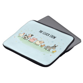 Housse Pour Ordinateur Portable "L'équipe Cocotte"