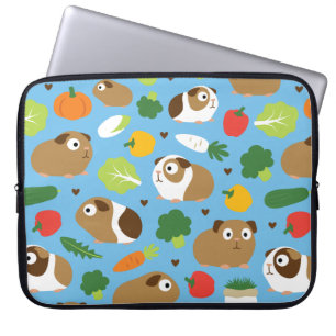 Housse Pour Ordinateur Portable Les Cochons de Guinée et leurs crapets