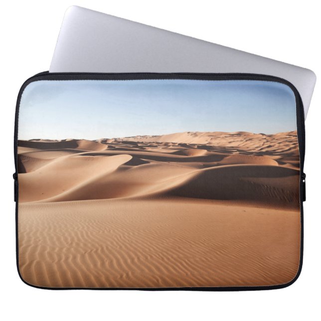 Housse Pour Ordinateur Portable Les déserts | Dunes de sable des Émirats arabes un (Devant)