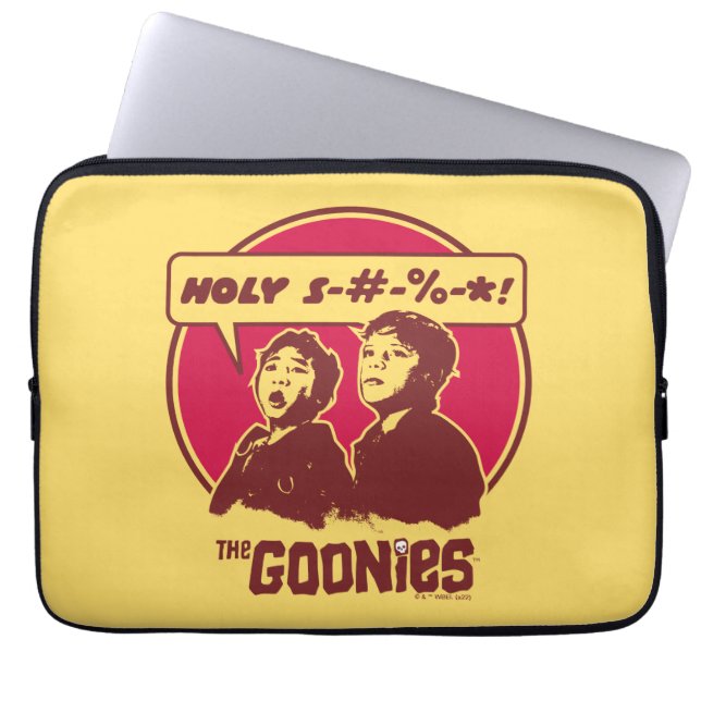 Housse Pour Ordinateur Portable Les données Goonies Expletive (Devant)