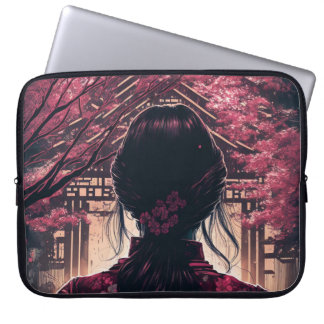 Housse Pour Ordinateur Portable Les Fleurs de cerisier
