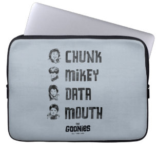 Housse Pour Ordinateur Portable Les Goonies Couche, Mikey, Données, Bouche