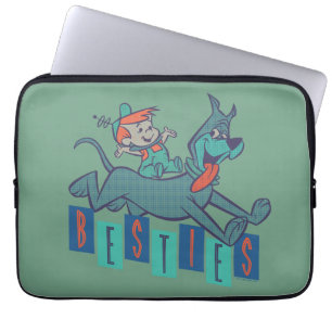 Housse Pour Ordinateur Portable Les Jetsons Elroy & Astro Besties