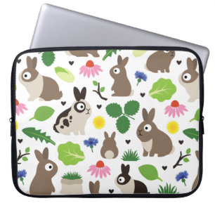 Housse Pour Ordinateur Portable Les lapins Et Leurs Traitements