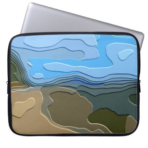 HOUSSE POUR ORDINATEUR PORTABLE LES MONTAGNES