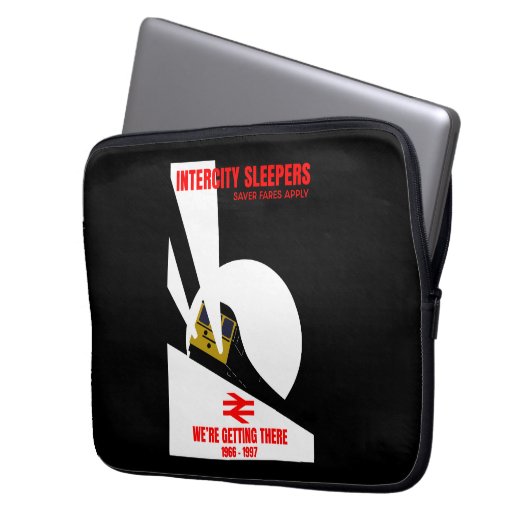 Housse Pour Ordinateur Portable Les passionnés de train ferroviaire britannique (devant gauche)